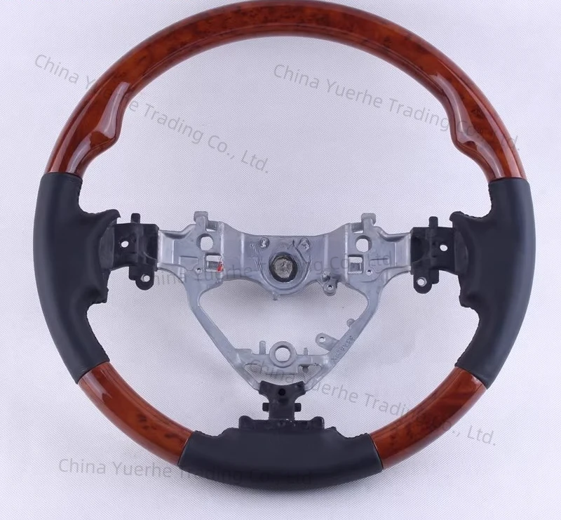 

Suitable for 15 to 19 Highlander steering wheels 12 to 18 Camry special steering wheels modified mahogany color