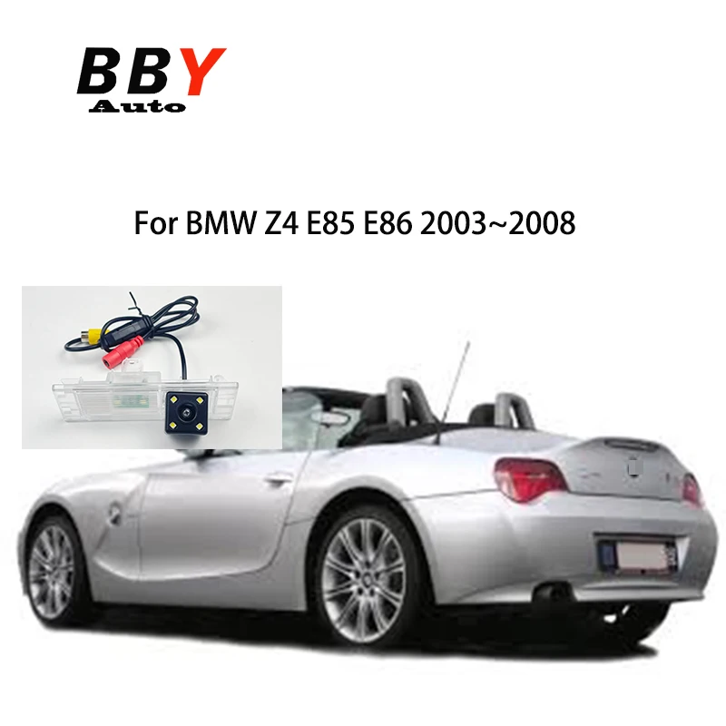 License Plate Camera For BMW Z4 E85 E86 2003-2008 Trajectory Dynamic Car Camera 1280*720P CCD Night Vision Backup Camera Reverse