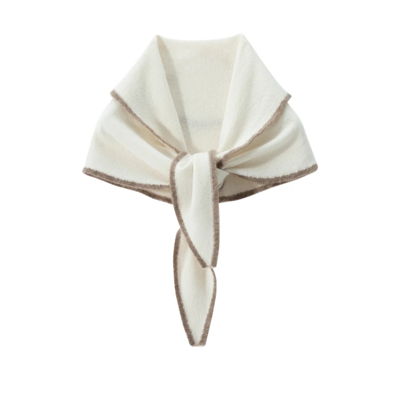

New Fashion Triangle Design Women Cashmere Scarf Shawl Winter Knitted Keep Warm Neck Protection Adult Scarves140*45