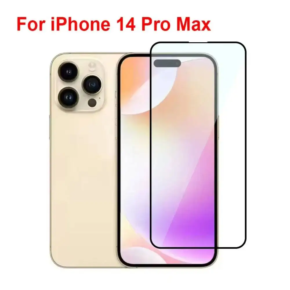 

For Apple Iphone 14 Tempered Protector Anti Fall Glass For Iphone14 Pro Max Full Cover Screen Phone Film