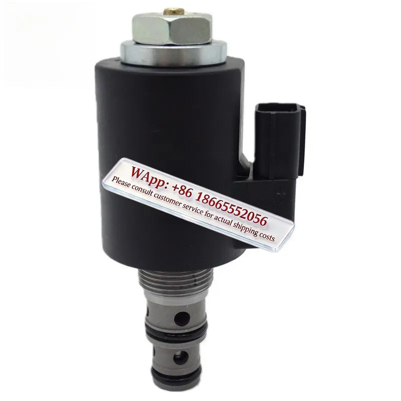 38553-61040 24V cut-off sole noid valve KWE6K-22 is suitable for SK200 excavator mechanical parts