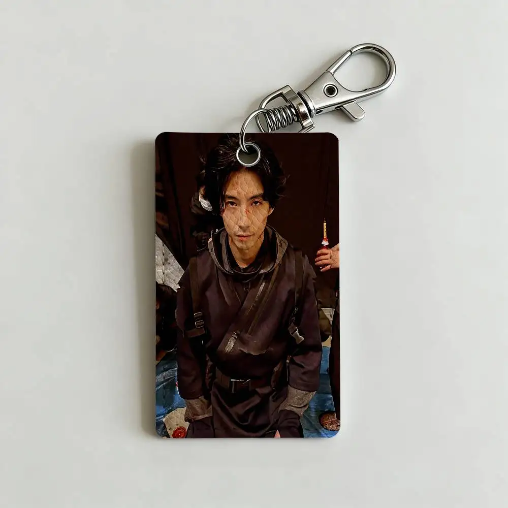 Actor K-Kento Kaku Card Holder Keychain Badge Holder Card Pass Hang Rope Lariat Lanyard for Key Rings Accessories Gift