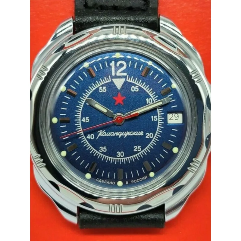 Reloj Commander Series Reloj militar mecánico manual Reloj para hombre Impermeable Luminoso