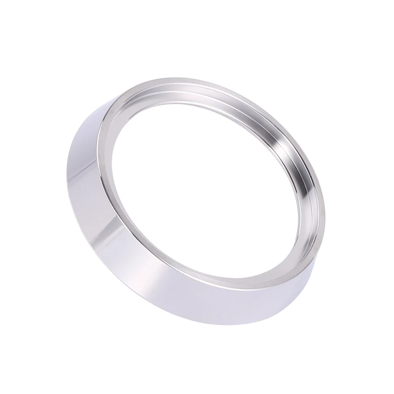 Anillo de embudo de café de acero inoxidable de 54Mm, anillo en polvo, accesorios para máquina de café en polvo antimoscas