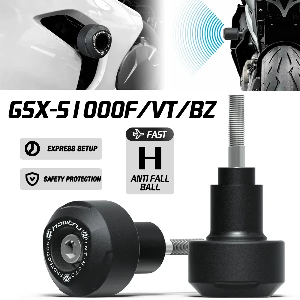 

Для Suzuki GSX-S1000F GSX-S1000VT GSX-S1000BZ 2018-2024 внедорожник вилочный вал раздвижной блок защита двигателя комплект аварийных накладок