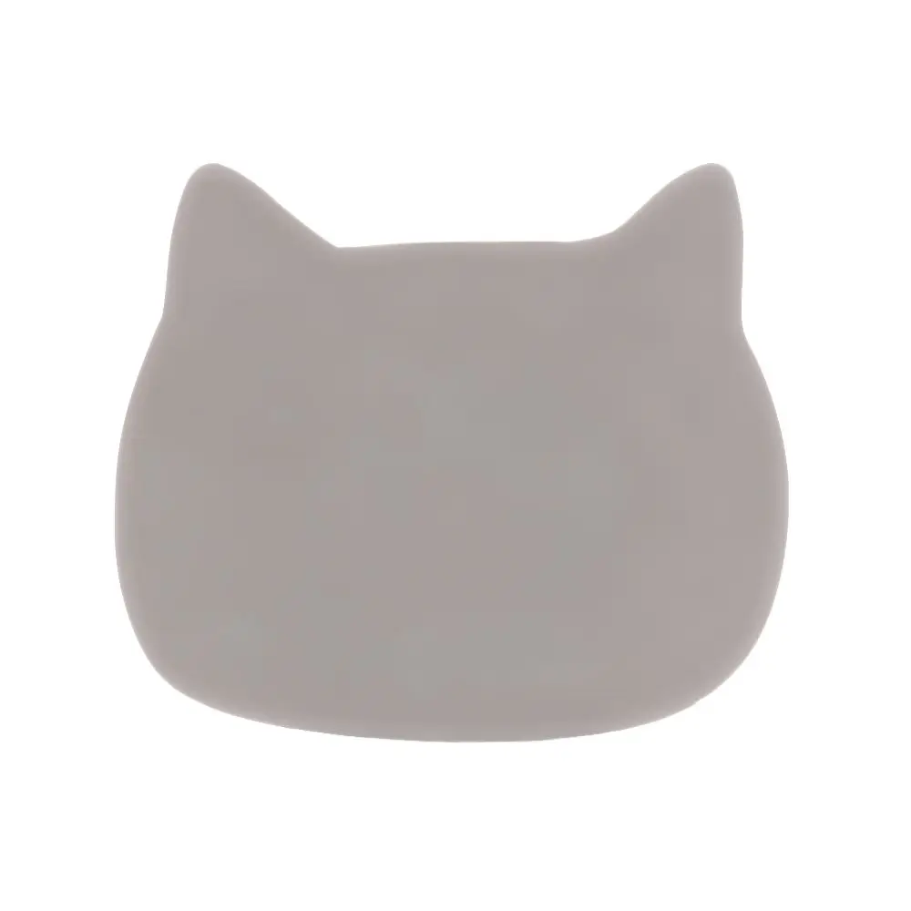 Non-slip Cat Shaped Silicone Cup Mat Holder Coffee Tea Drinks Cartoon Coaster Hot Drink Stand Kitchen Insulated Pad Accessories