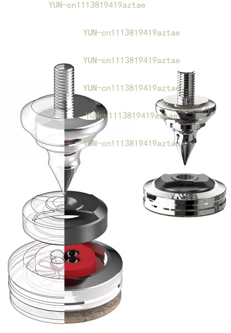 High-end HiFi Audio Speakers Amplifier Preamp DAC CD Player Absorber Foot Feet Pad M6 M8 M10 M12 Spike Isolation Nail X-PAD REF