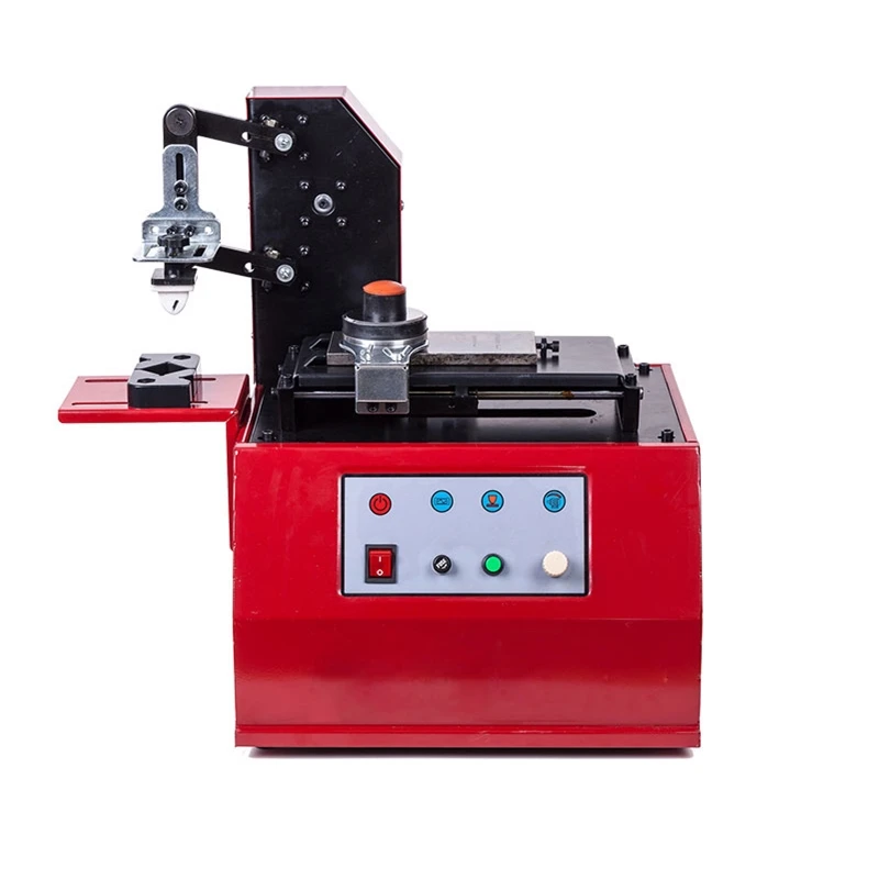 

Semi-automatic desktop electric printer machine ink rubber pad