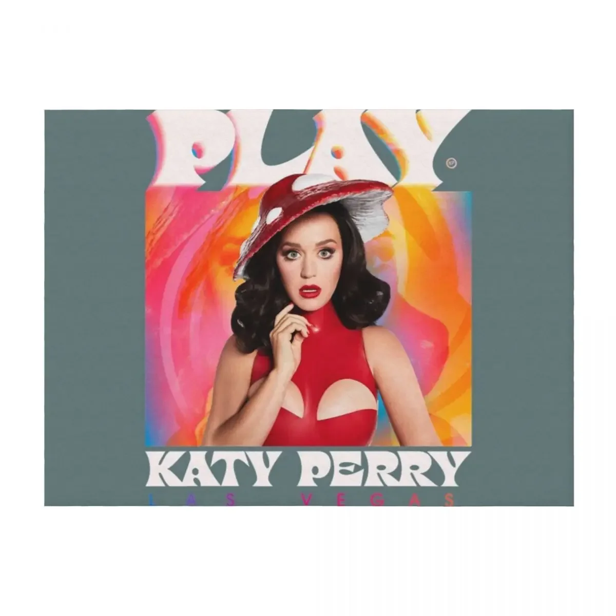 

Katy Perry Play Admat Throw Blanket funny gift Comforter Bed Fashionable Blankets For Baby Blankets