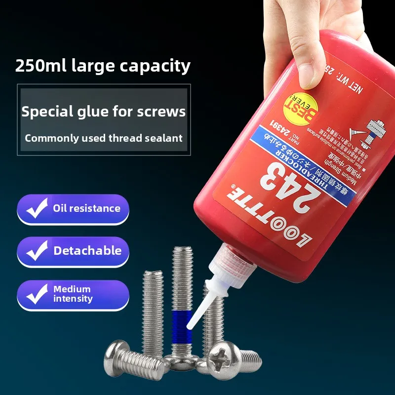 Threadlocker 243 271 Threadlocking Compound (equivalent To Loctite) Anaerobic Adhesive Sealant Medium-to-high Strength