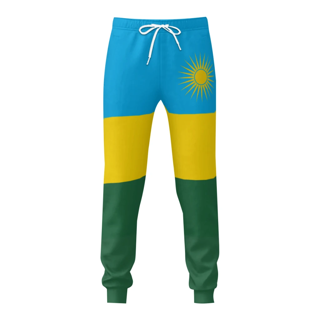 

Rwanda Flag Mens Sweatpants with Pockets Joggers for Men Sports Casual Sweat Pants With Drawstring