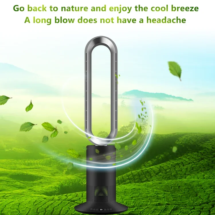 LCD Touch Screen Button Smart Electric Air Cool Wind Office Exhaust Fan Portable Ventilation Fans