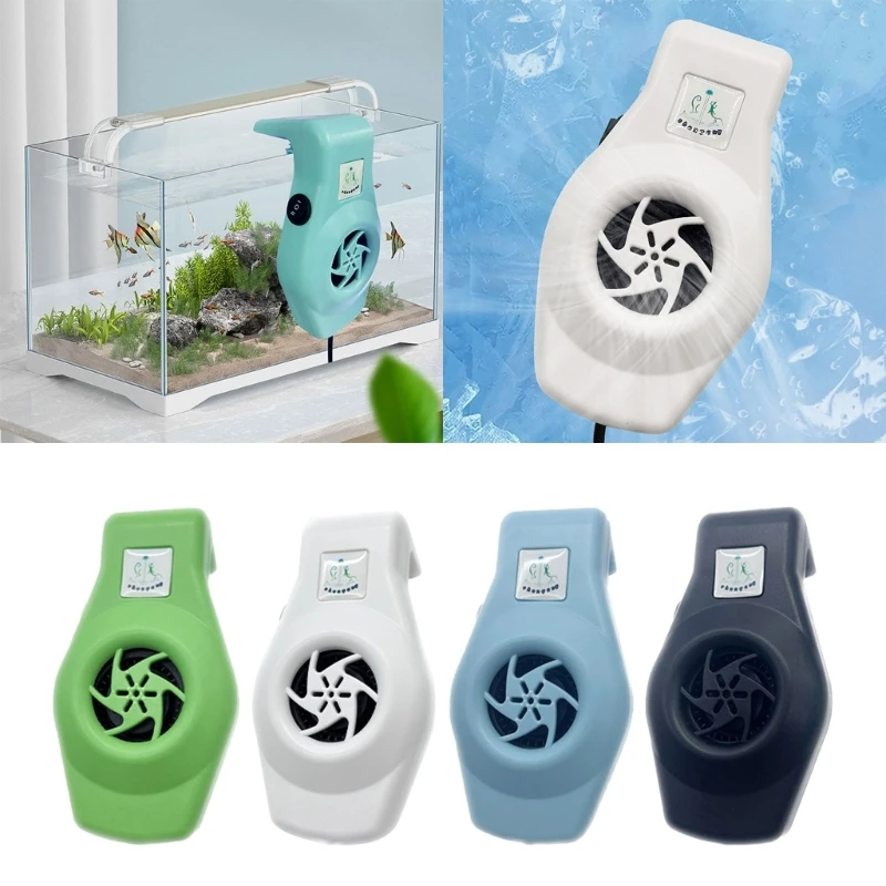 Bể Cá Quạt Làm Mát Clipons Hộ Gia Đình Bể Cá Không Khí Lưu Thông USB Không Khí Thiết Bị Nhỏ Trung Bình Fishtanks