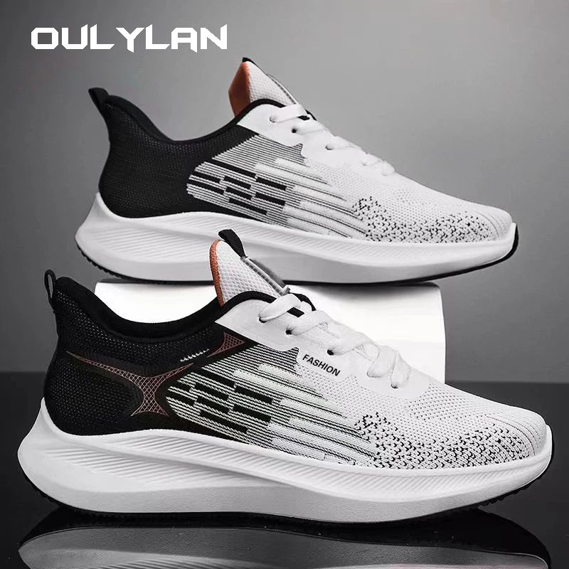 Men Running Shoes Fashion Breathable Outdoor Male Sports Shoes Sneakers Men Comfortable Athletic Footwear