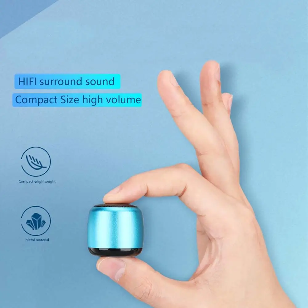 M1 Altoparlante Bluetooth portatile Musica Stereo Surround Mini USB Altoparlante subwoofer esterno Lettore audio Altoparlante Bluetooth wireless