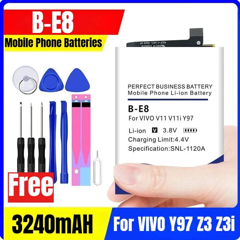 

B-E8 3.85V 3240mAH Mobile Phone Batteries for VIVO Y97 Z3 Z3i