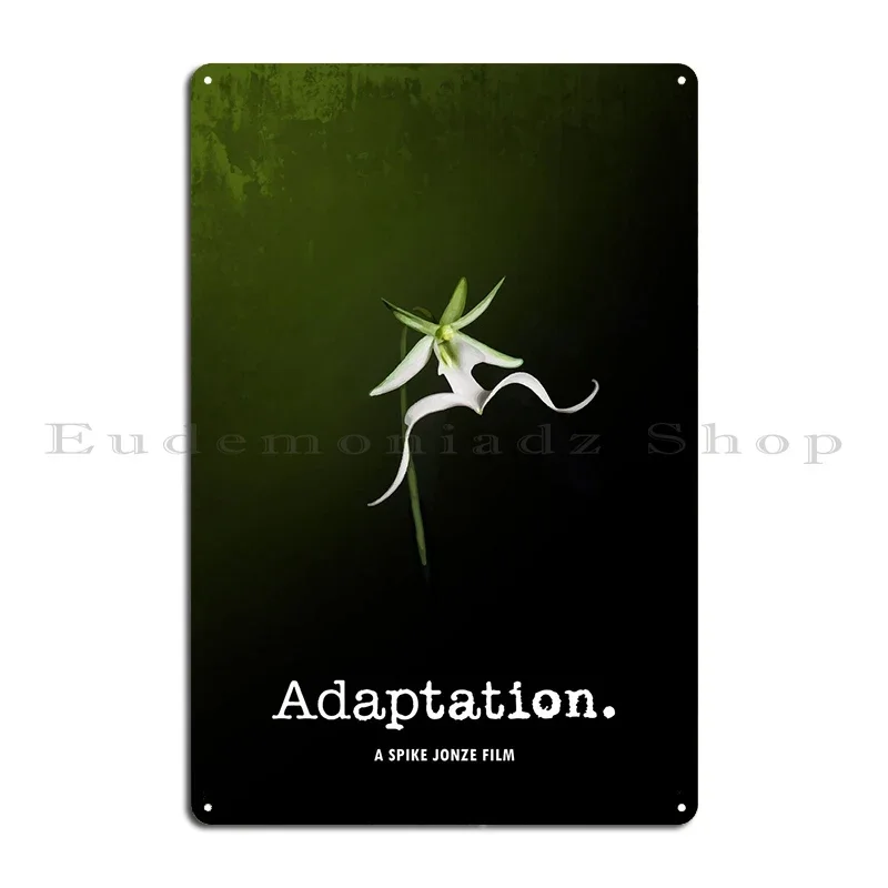 Adaptation Metal Plaque Poster Vintage Garage Custom Cinema Custom Tin Sign Poster
