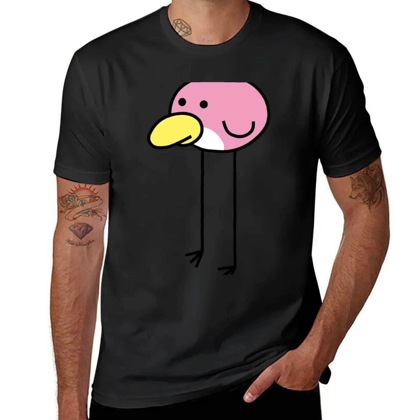 flock step T-Shirt kawaii clothes customizeds tops mens cotton t shirts