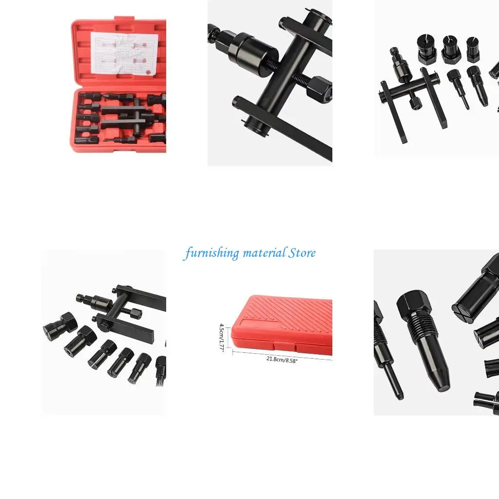 

Y5GD High Hardness- Bearing Puller 10 Piece Bridge Bearing Puller Set Removal Pulley