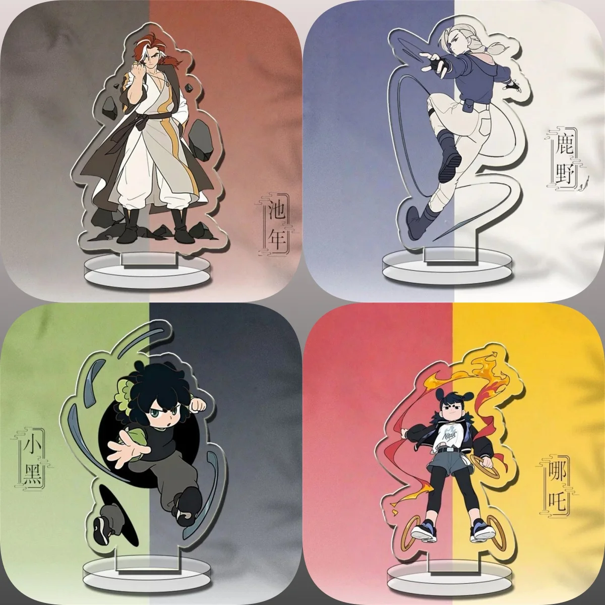

15CM Anime The Legend of Hei Acrylic Stand Model Cosplay Characters Ornament Accessories Goods Collection Christmas Gifts