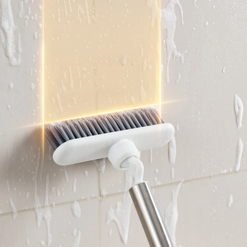 

Multi-functional Bathroom Crevice Cleaner, No Dead Angle Hard Bristle Brush, Floor Brush, Rotating Brush For Floor Crevices