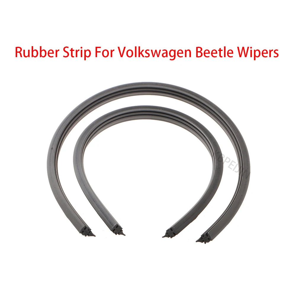 2Pcs Car Wiper Refill Rubber Strip 22