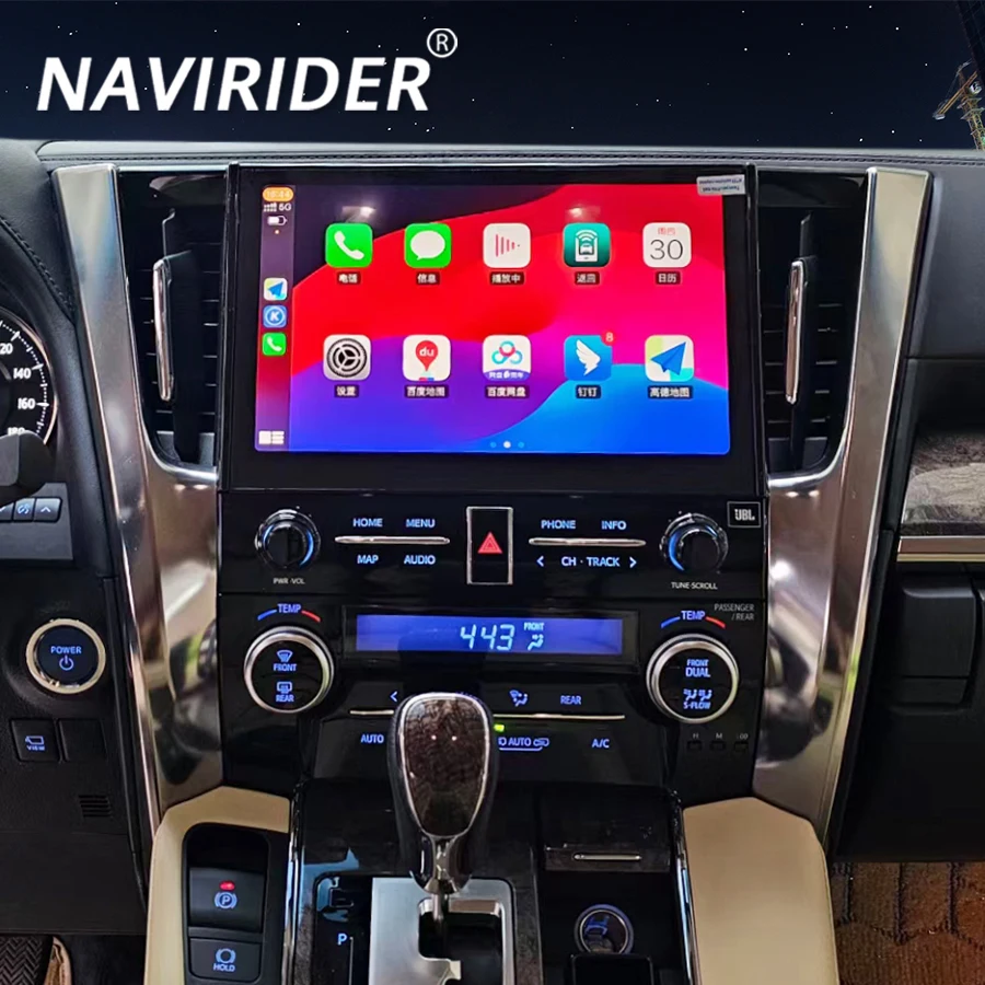 

Dual system 11.5" 2K Screen For Toyota Alphard 35 Vellfire Car GPS Head Unit Multimedia Video Player AutoRadio Carplay