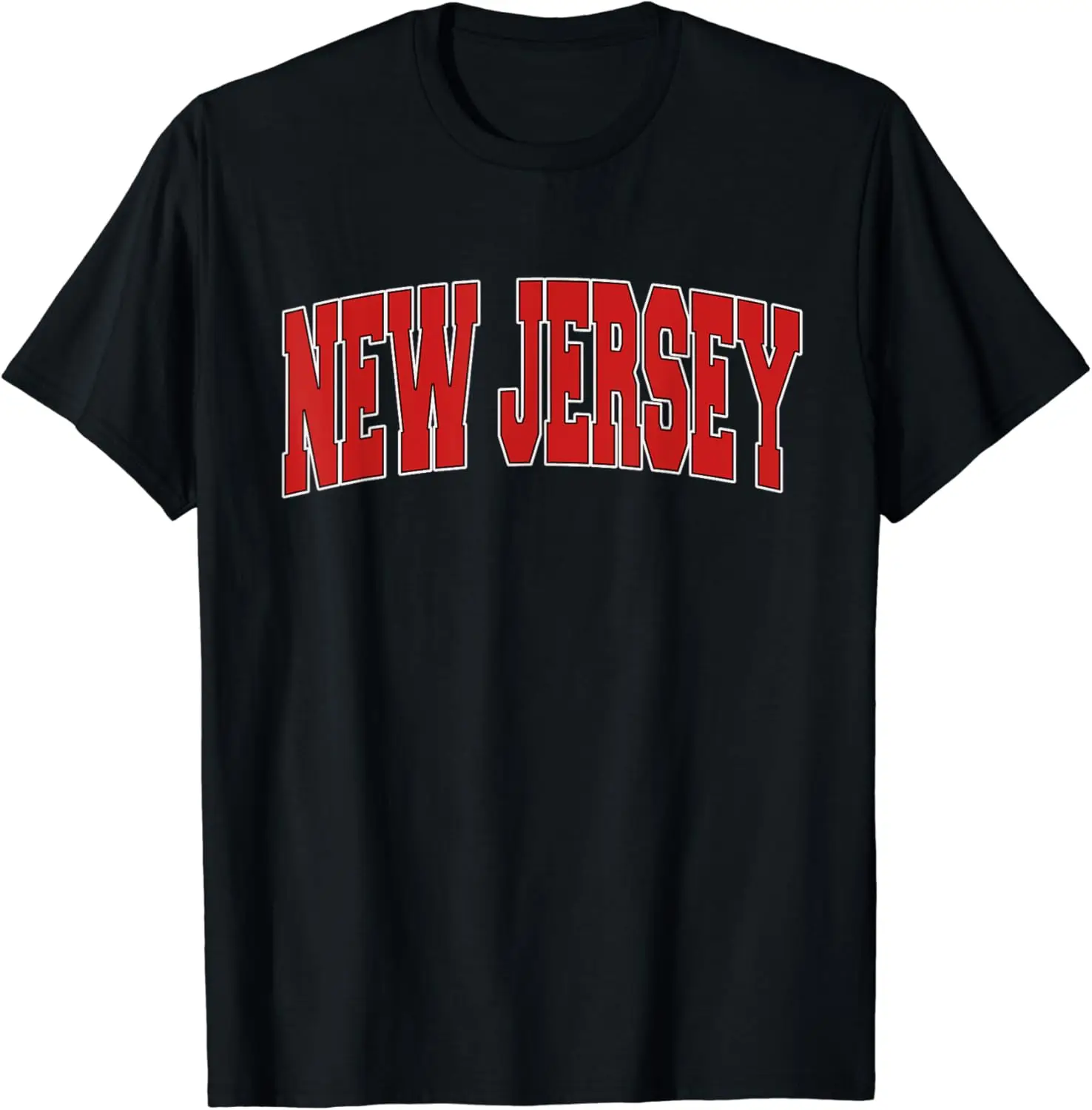 

Винтажная Спортивная футболка NEW JERSEY USA STATE NJ Varsity Style