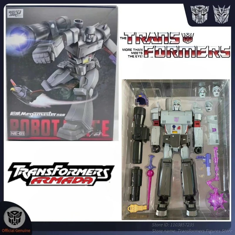 Na Stanie Hasbro Transformer MP-36Ko NE-01 Megatron G1 Figurka Filmowa Model Anime Akcja Transformacja Robot Zabawka Popularny Idealny Prezent