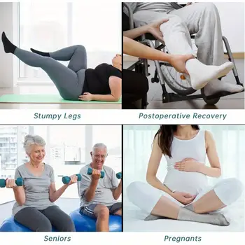 6雙糖尿病襪,無縫襪頭,彈性襪口,不束縛,襪口寬鬆透氣 10 最佳銷售 寬鬆的襪子 - №2