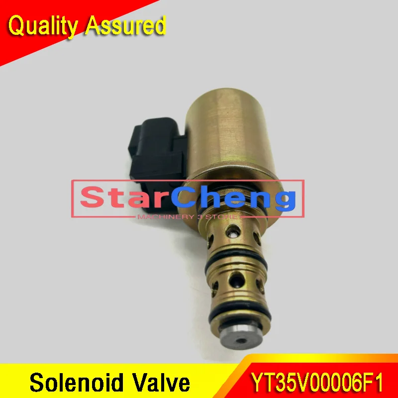 SK60SR SK70SR SK75SR Excavator Hydraulic Pump Solenoid Valve YT35V00006F1 Solenoid Valve
