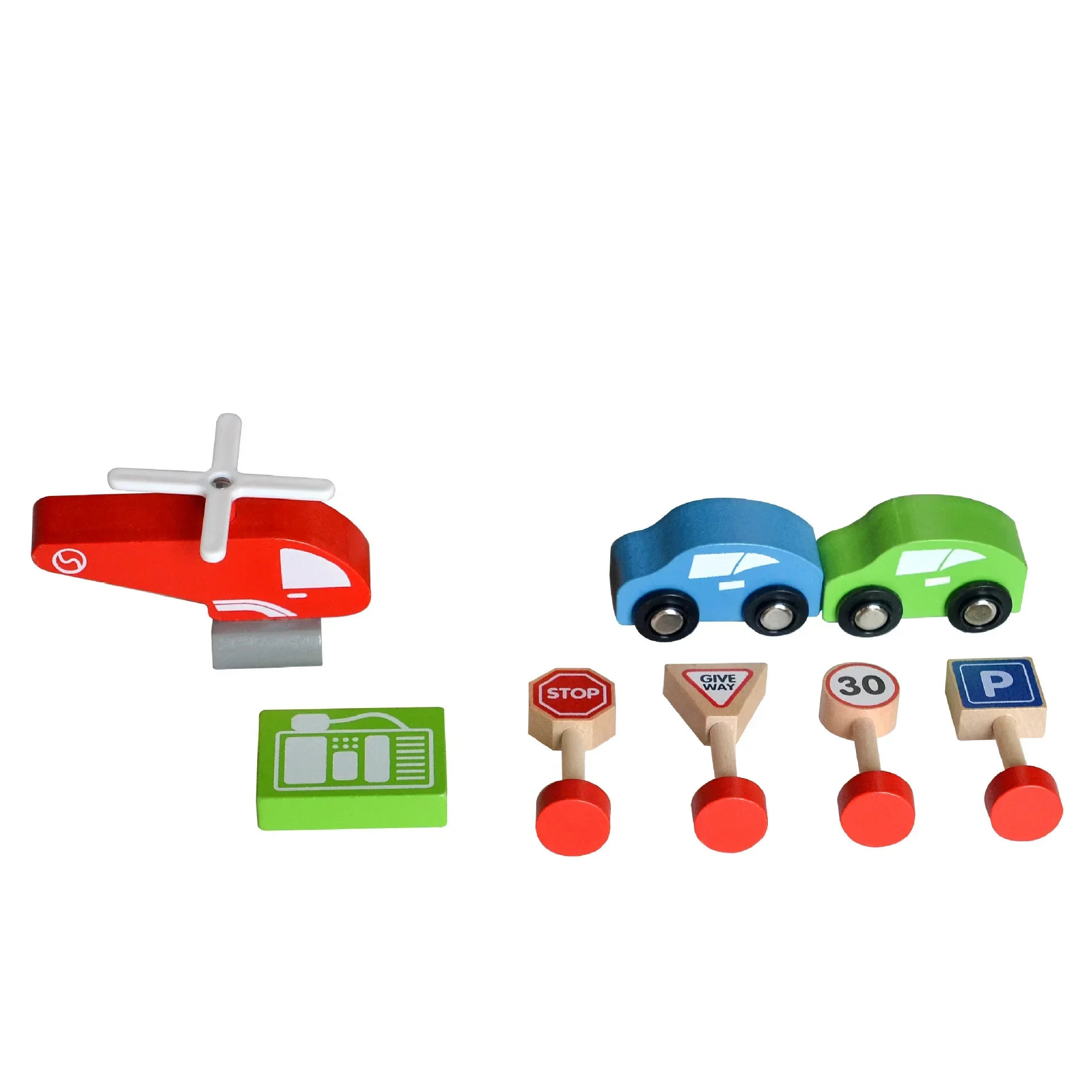 [مضحك] خشبية لتقوم بها بنفسك تجميع محاكاة ثلاث قصة موقف سيارات موقف السيارات المئزر اللبنات لعبة تعليمية هدية عيد ميلاد الطفل