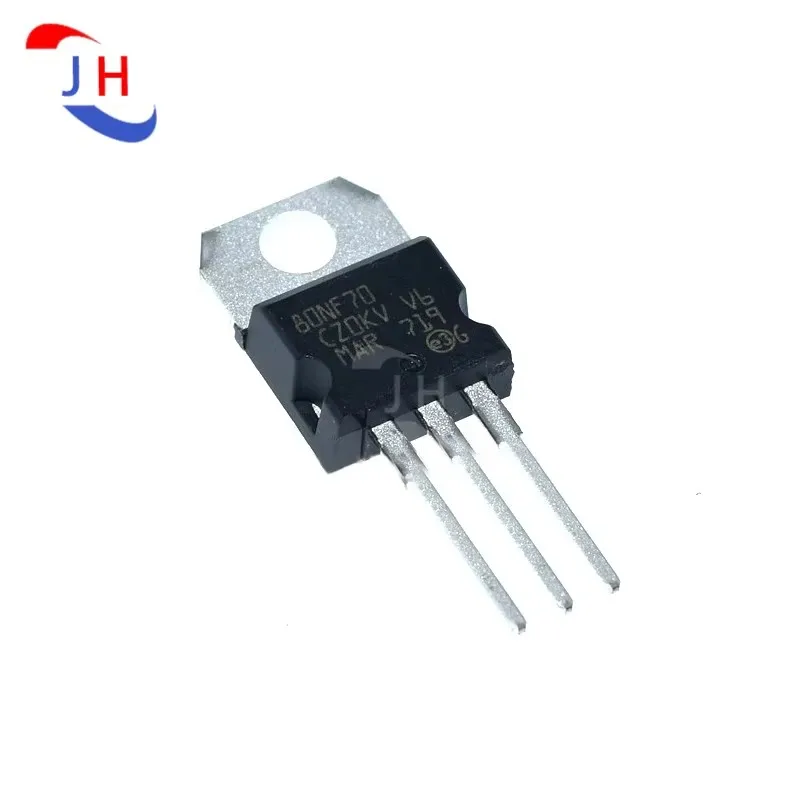 5/10PCS New STP80NF70 80NF70 STP80NF in-line 80A/70V TO-220 Inverter FET inserted directly into chip MOS TO220