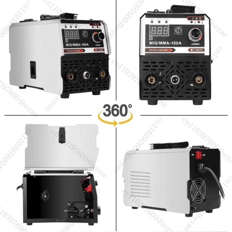 120A 220V مع الملحقات 1 كجم آلة لحام 160A بدون غاز