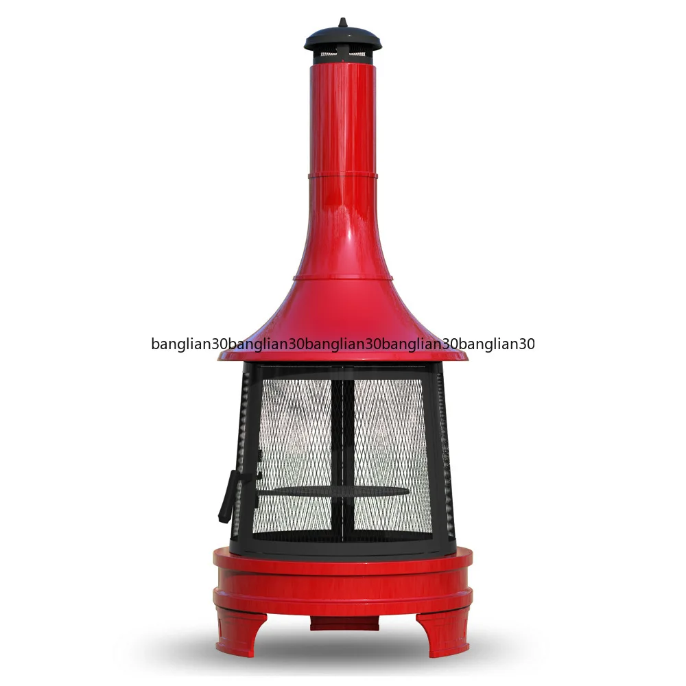 Heating Bonfire Grill Patio Household Vintage Grill Garden Family Firewood Charcoal Homestay