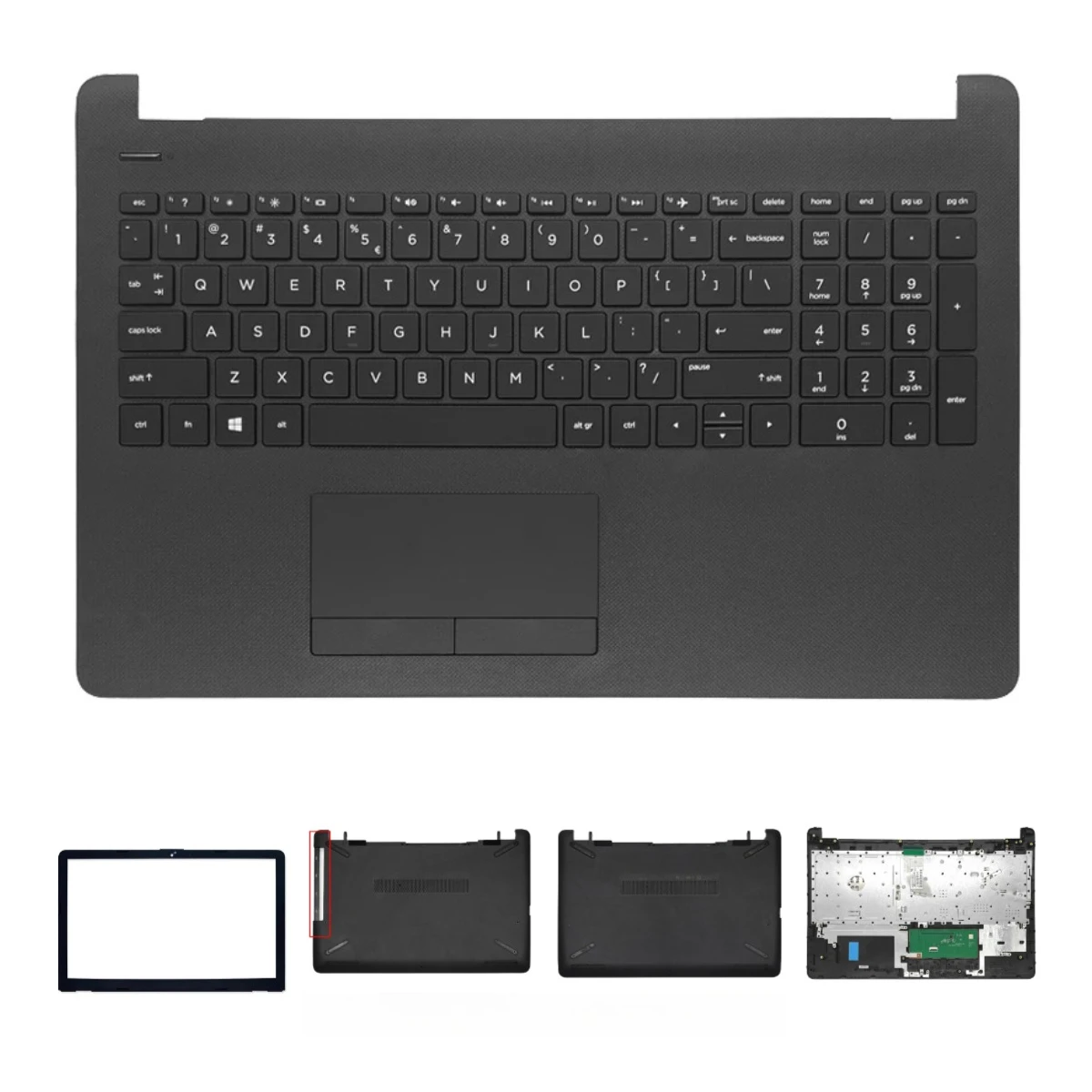 

for 15-bs 15-bw 15t-br 15t-bs 15z-bw 15-ra rb 250 256 g6 laptop screen top cover screen frame palm rest bottom shell ABCD Cover