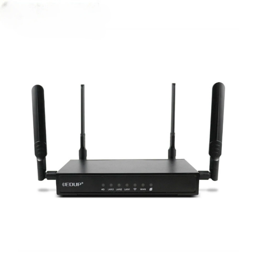 High Speed 300 Mbps 4g LTE CPE Industrial Wifi Router with 4 * Antenna