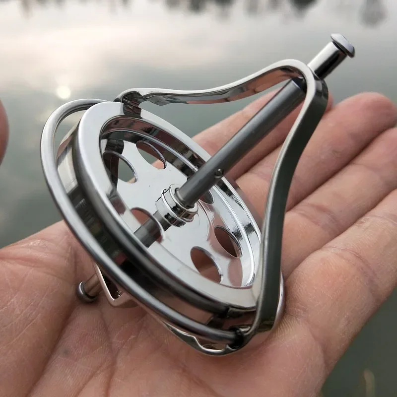 Metal mechanical gyroscope black technology trend decompression toy balance student classic physics anti-gravity teaching