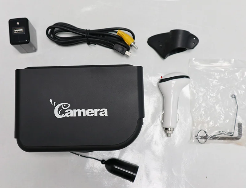 HR-5050DR Melhor Qualidade Equipamento de Pesca 5 Polegada 50M Monitor Visuável 32G Vídeo Fish Finder Câmera Subaquática