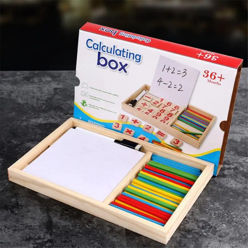 

Education Mathematics Arithmetic Stick Kindergarten Large Class Mathematics Addition Subtraction Arithmetic Teaching Aids Toys