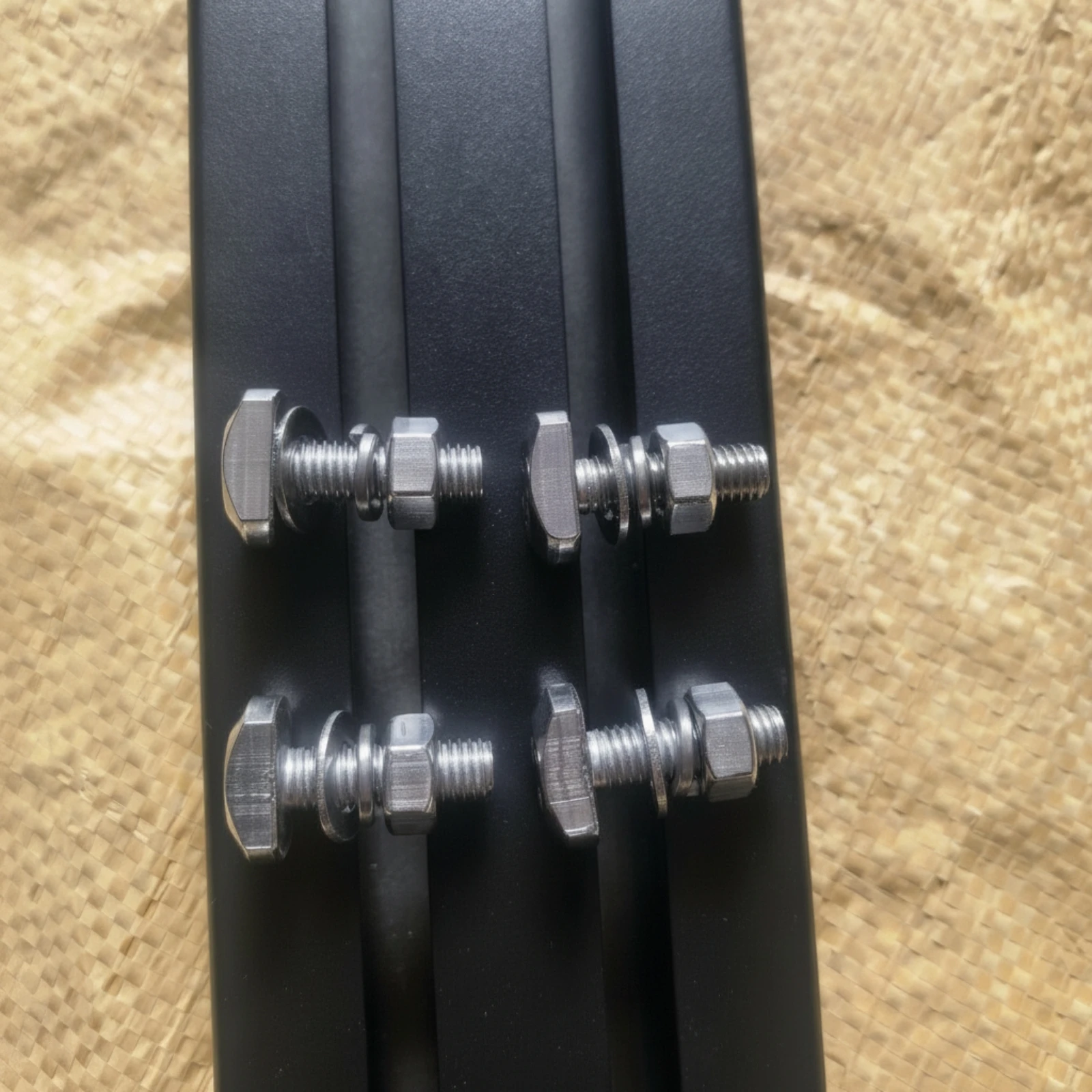 4 Pieces Roof Rack Bolts with Nuts Corrosion Resistant Roof Rack Bolt T-Bolts Rustproof Mounting Hardware Versatile