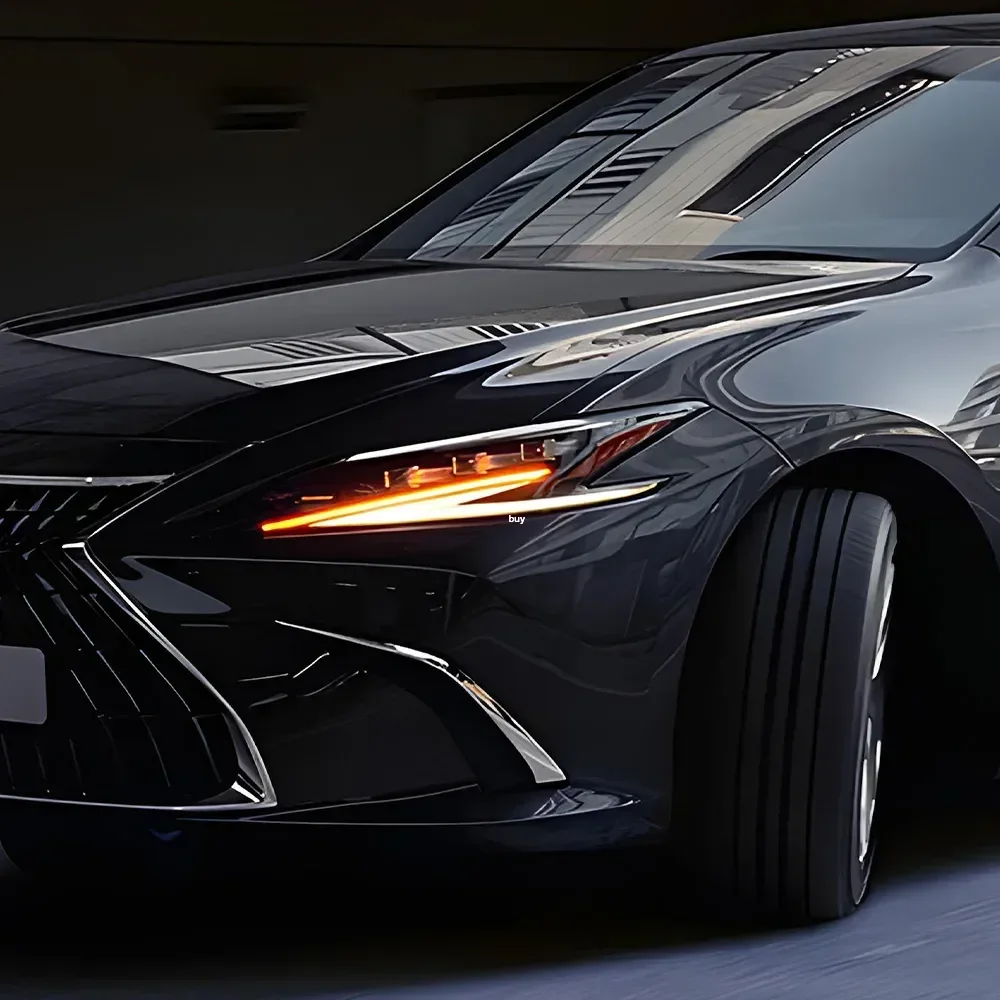 لكزس ES 200 260 300 2018-2023 مجموعة المصابيح الأمامية للسيارات ترقية عالية الجودة LED ديناميكية 3 عدسة العارض أداة الملحقات