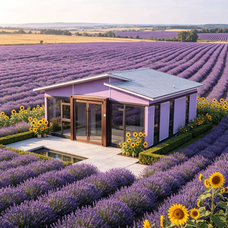 Modular Container House Ready Made Modular Prefabricated Expandable Houses Warehouse Garden House Farm House Customized