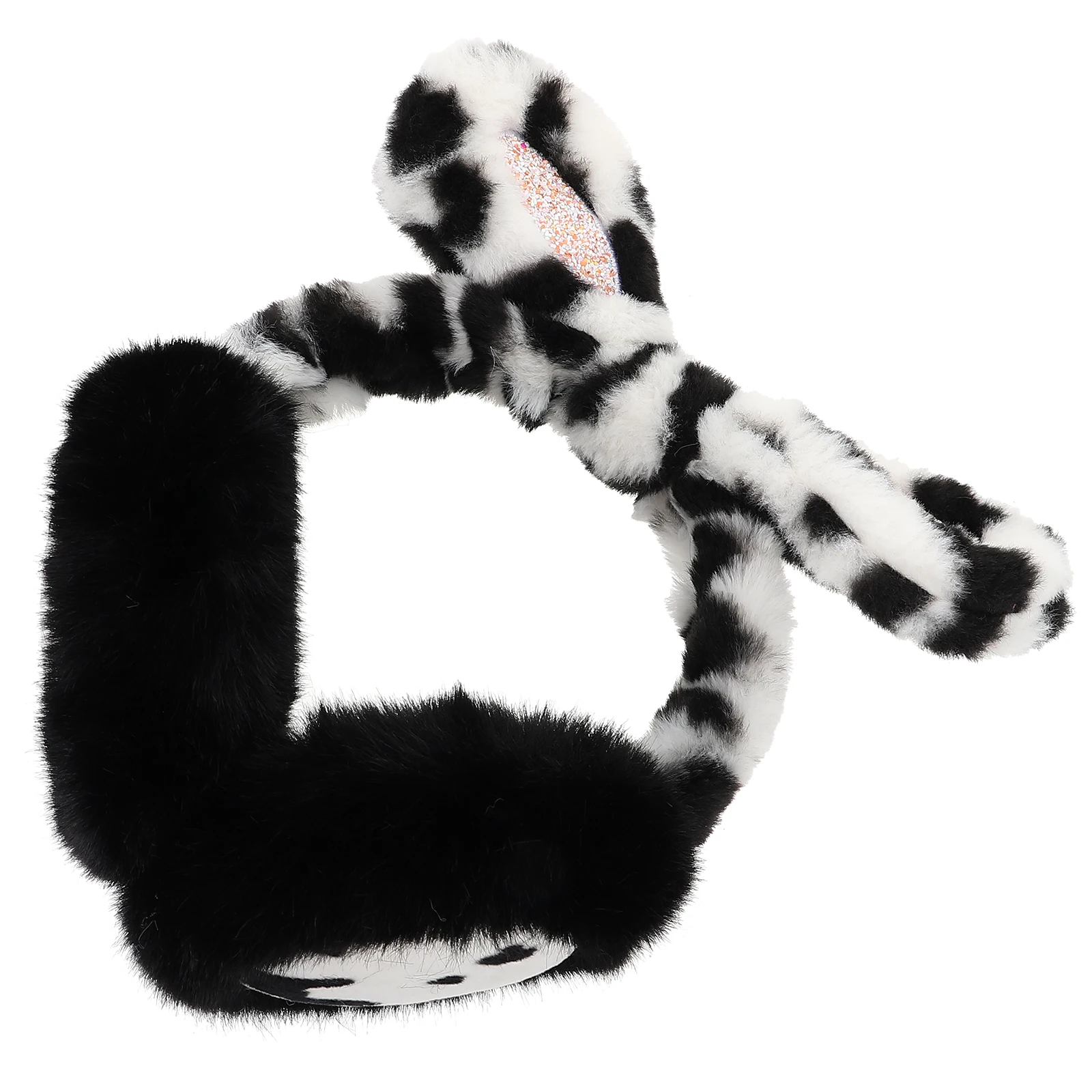 

Warm Earmuffs Frost Proof Ear Protection Soft Furry Rabbit Ears Earmuff For Girls Hiking Outdoor Comfortable
