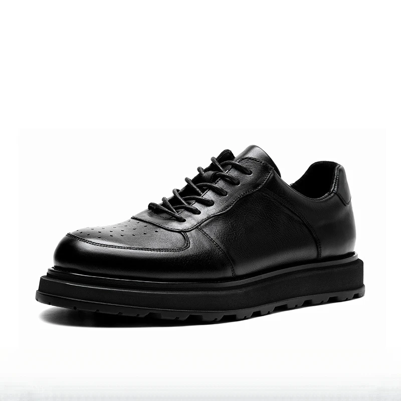 

Men'S Cowhide Natural Leather Casual Shoes Comfortable Classic Moccasins Men Luxury Footwear On Sale