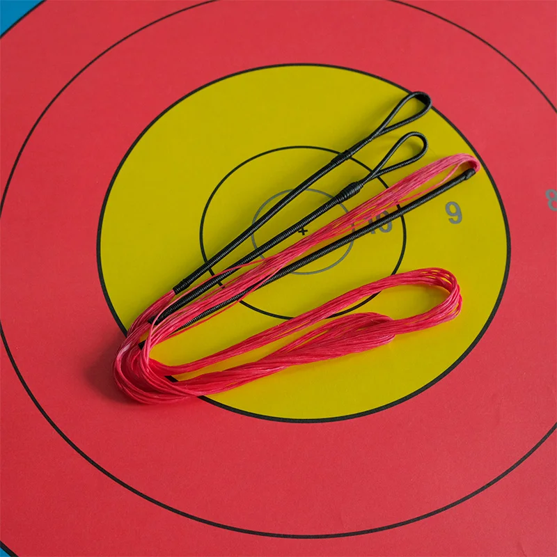 DeeRace Recurve Bow String Red Dacron Material B55 Use For 48