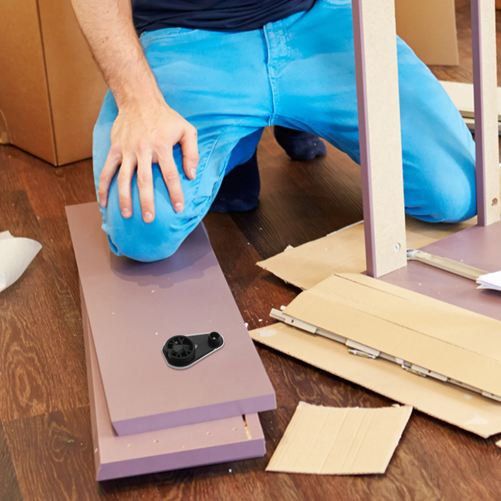 

10 set Furniture Connectors Corner Braces For Wood Cabinet Shelf Bracket Hardware Fasteners Universal Angle Fittings Rv Bedside