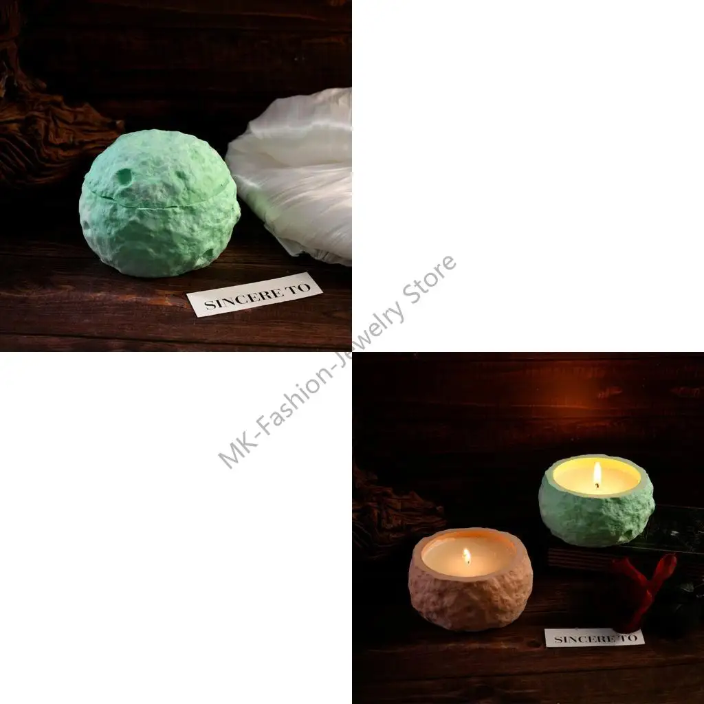 

Q6PF маленькая коробка силиконовая форма DIY форма для чашки для свечей с крышкой гипсовая штукатурка цемент для ящика для из