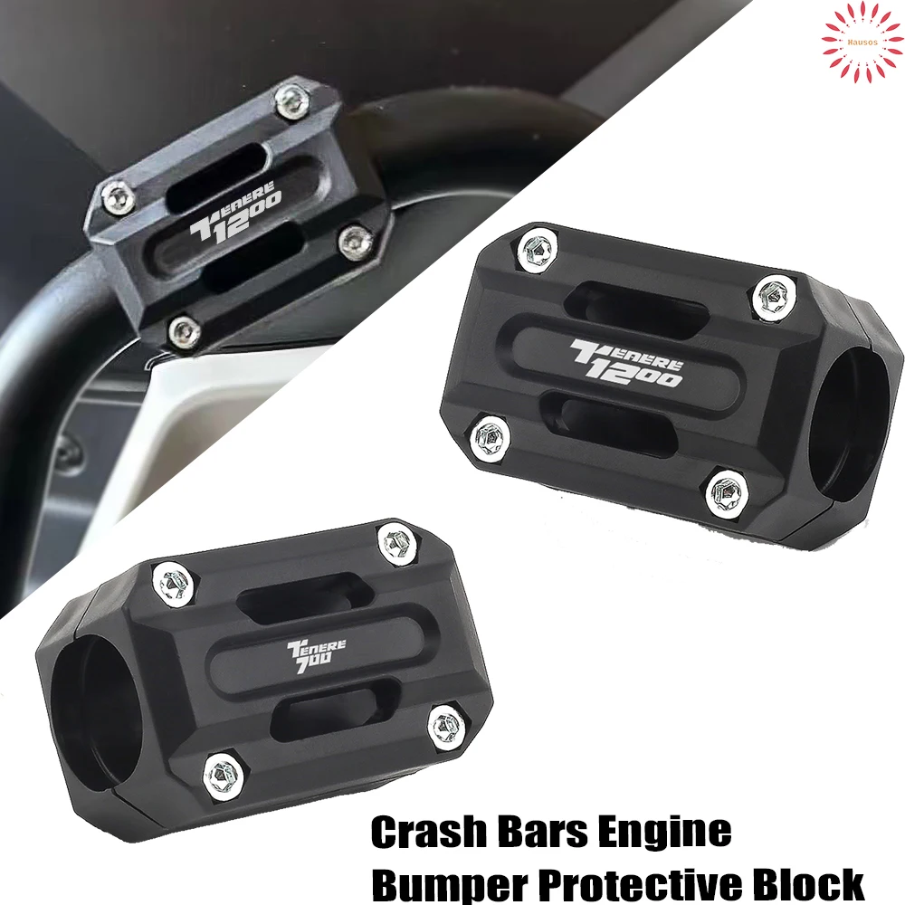 

For Yamaha TENERE700 TENERE1200 700 1200 Engine Bumper Protective Block Motorcycle Accessories Crash Protection High Quality