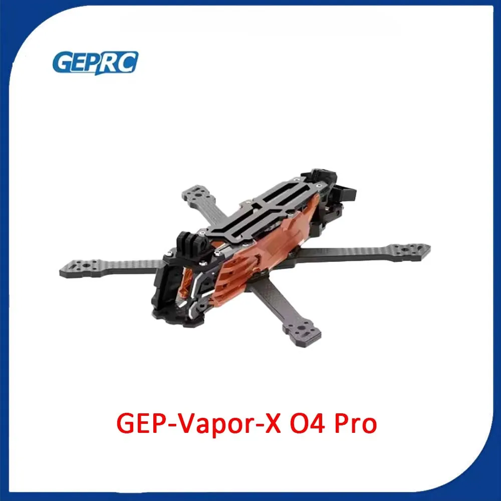 

GEPRC GEP-Vapor-X Carbon Fiber Frame Kit for 5-6 Inch FPV Drone RC Quadcopter Helicopter Replacement Parts Accessory